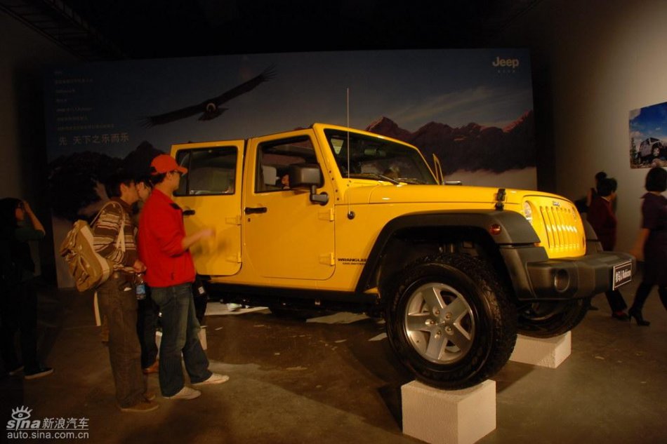 吉普牧马人Rubicon上市现场图