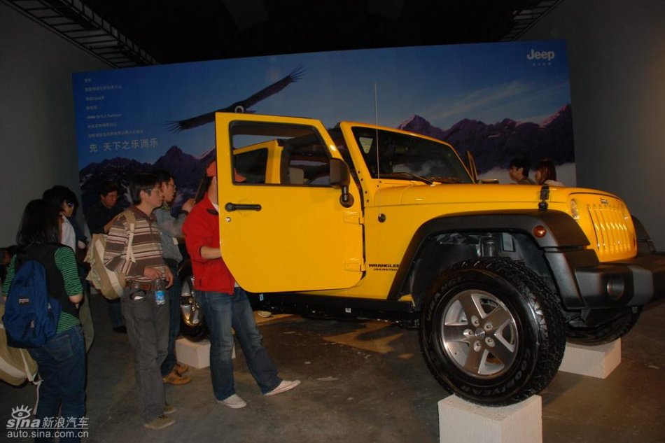 吉普牧马人Rubicon上市现场图