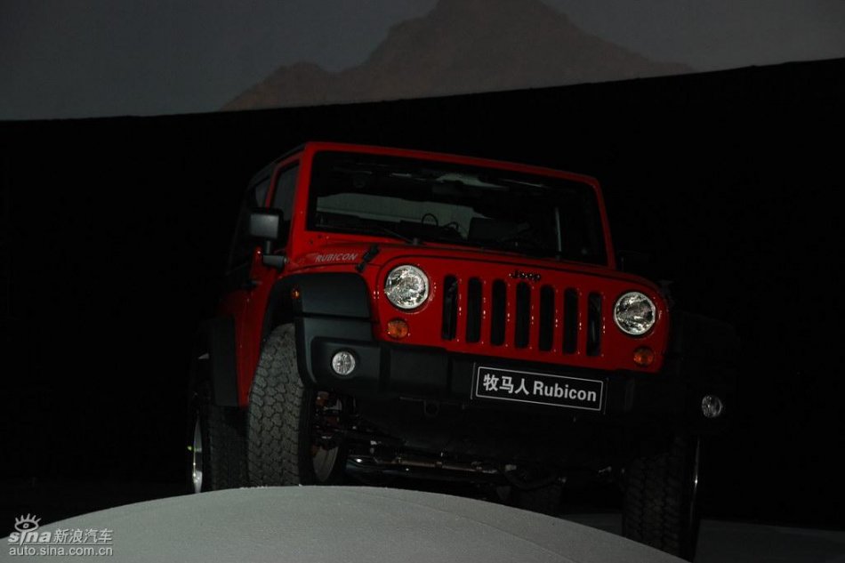 吉普牧马人Rubicon上市现场图