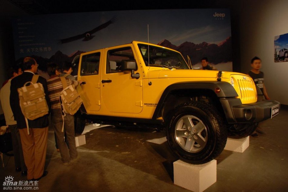 吉普牧马人Rubicon上市现场图