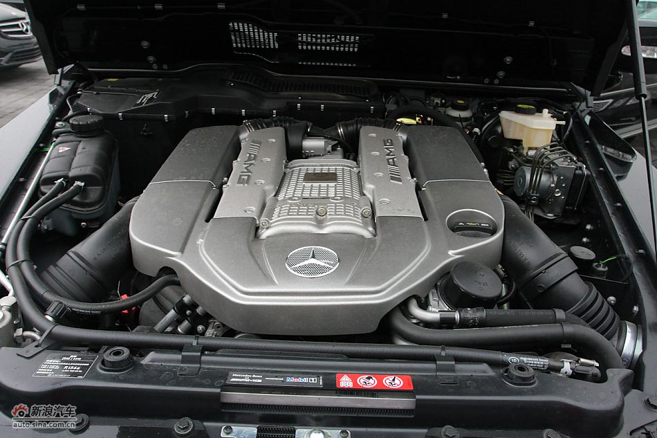 2010款G55 AMG发动机及底盘