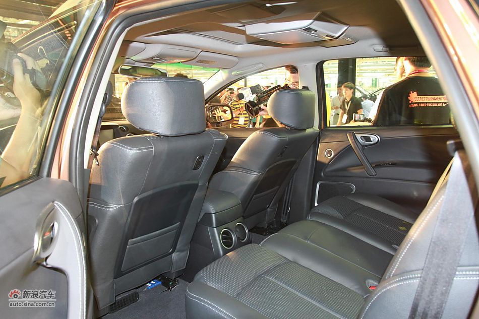 纳智捷大7 SUV下线现场实拍