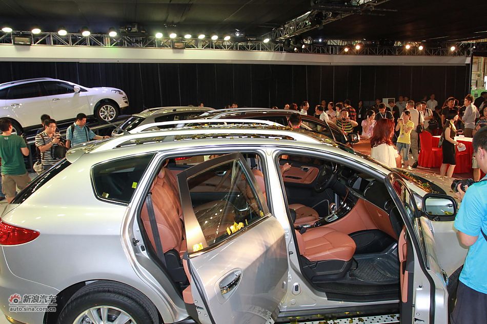 纳智捷大7 SUV下线现场实拍