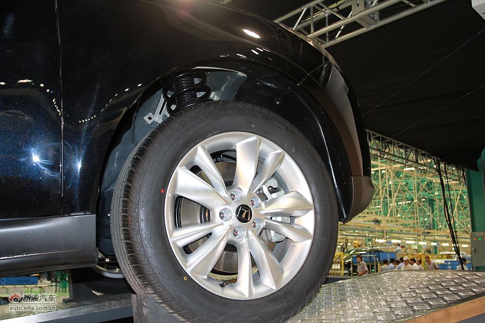 纳智捷大7 SUV下线现场实拍